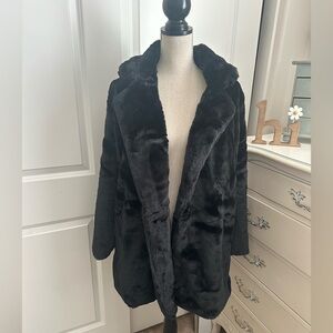 Love Tree Black Teddy Jacket